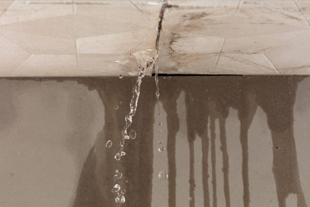 Professional Burst Pipe Cleanup technician working in Verden, OK